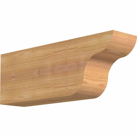 Ekena Millwork Carmel Smooth Rafter Tail, Western Red Cedar, 3 1/2"W x 6"H x 16"L RFT04X06X16CAR00SWR